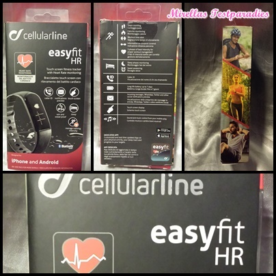 Fitness Tracker easyfit HR von Cellularline – Schick und Intuitiv in der Nutzung