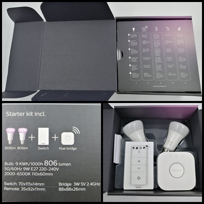 Philips Hue White & Color Ambiance Starter-Kit, E27 - Smarte Lichtsteuerung: Alexa, Licht an 