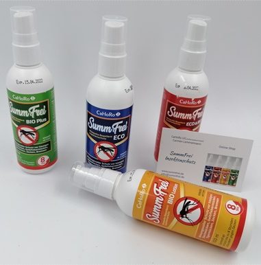 Insektenschutz von SummFrei – Zuverlässiger Schutz gegen Mücken, Zecken und Bremsen