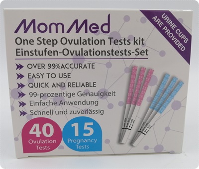 Ovulationstest-Set von MomMed - Zuverlässige Ergebnisse beim Ovulations- und Schwangerschaftstest