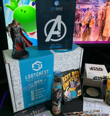 Lootchest Box – Must-have für alle Gamer, Nerds und Geeks