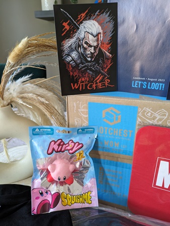Lootchest Box August – Unboxing für Gamer, Nerds und Geeks