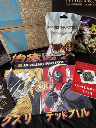 Lootchest Box Juli – Unboxing für Gamer, Nerds und Geeks